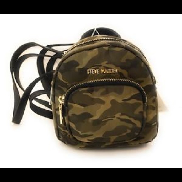 steve madden camo bag
